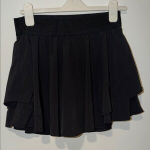 lululemon athletica Black Layered Skater Skirt